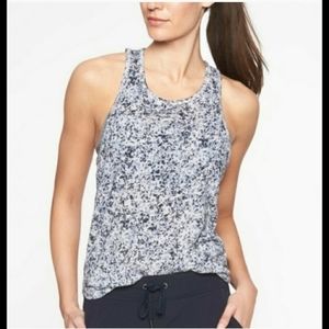 Athleta Breezy Cutout Racerback Tank Top